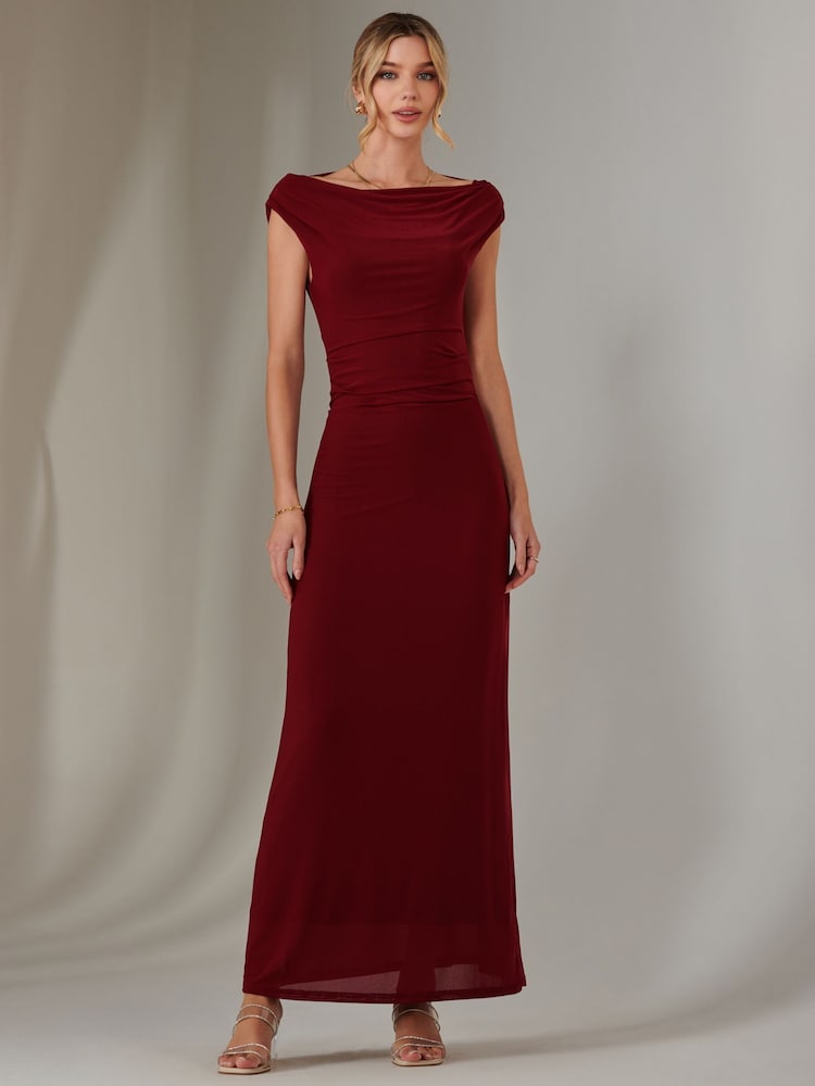 Rojo - Jolie Moi Eva Round Neck Sleeveless Maxi Dress - Imagen 1 de 6 Rojo - Jolie Moi Eva Round Neck Sleeveless Maxi Dress - Imagen 1 de 6