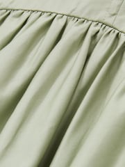 Reiss Sage Liza 100% Cotton Corset Midi Dress - Image 5 of 5