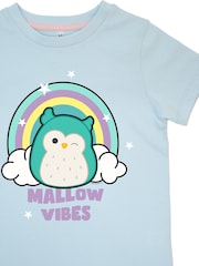 Brands In Blue Baby Girls Squishmallows Rainbow Stars 100% Cotton Pyjamas - Image 4 of 4