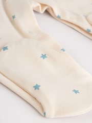 Blue Baby Sleepsuit, Bodysuit, Beanie and Bib Set 4 Piece (0-12mths) - Image 12 of 17