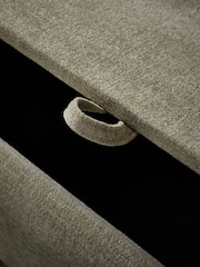 Brushed Weave Light Olive Green Crosby Modular Centre Piece Sofa - Image 7 of 15