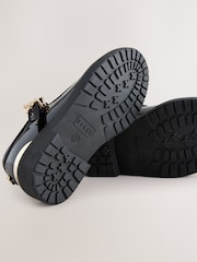 Baker by Ted Baker Girls Back to School Patent T-Bar Chunky Mary Jane Black Shoes - Image 6 of 6