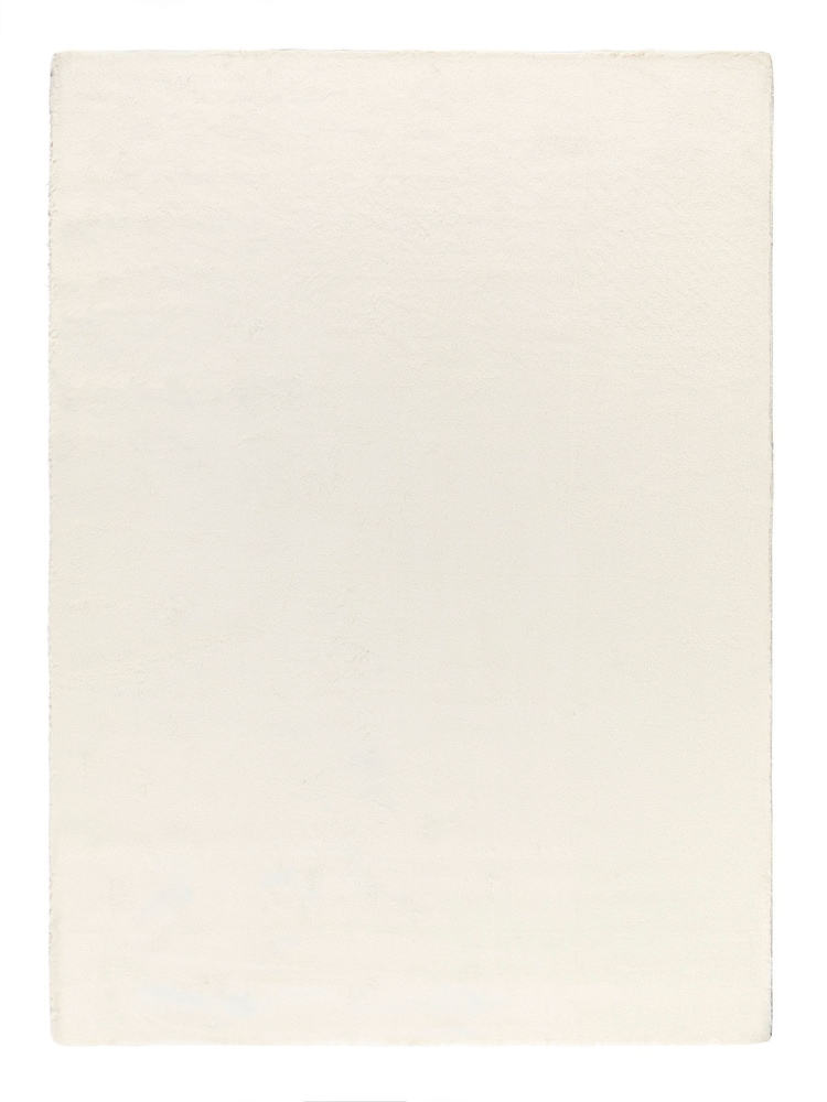 Origin Rug Collection. Cream Washable Faux Fur Rug - Image 2 of 6