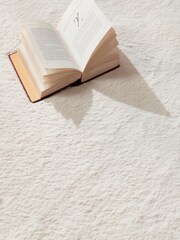 Origin Rug Collection. Cream Washable Faux Fur Rug - Image 4 of 6