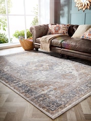 Origin Rug Collection. Grey Easy Care Alexandra Rug - Image 1 of 5