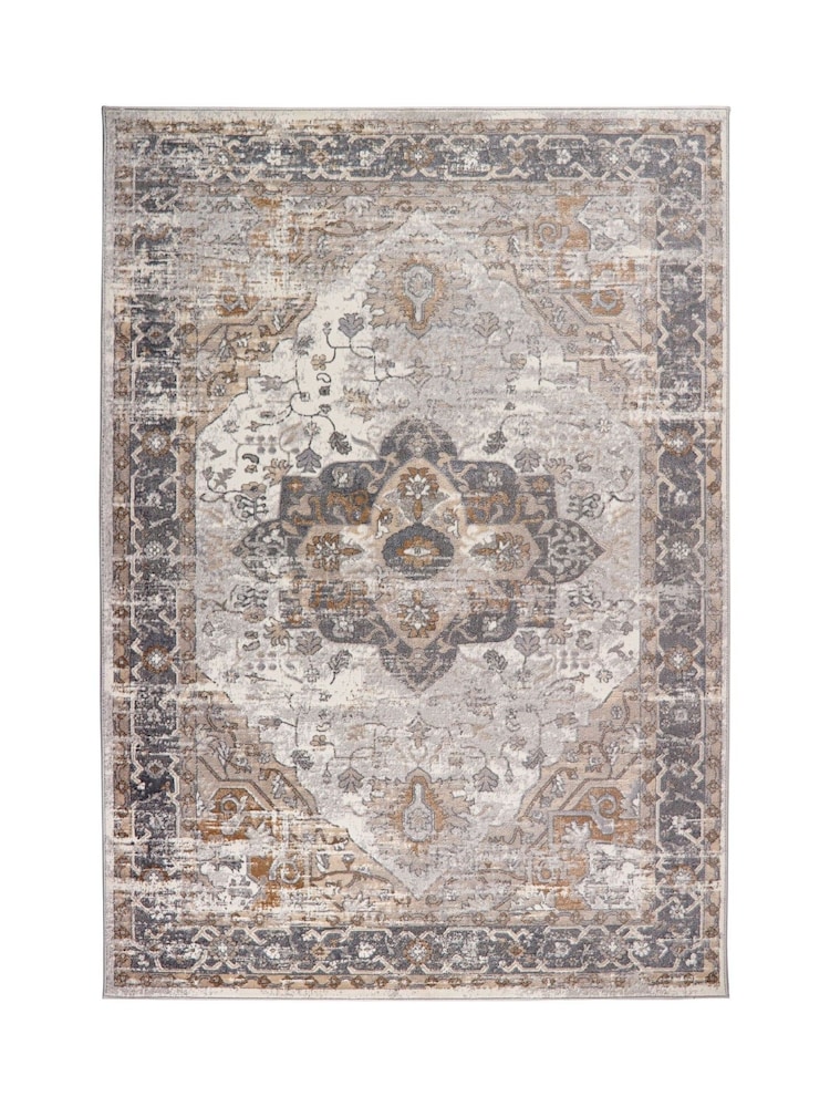 Origin Rug Collection. Grey Easy Care Alexandra Rug - Image 2 of 5