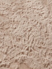 Origin Rug Collection. Brown Washable Faux Fur Rug - Image 6 of 6