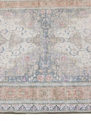 Origin Rug Collection. Pink Washable Croft Runner - Image 3 of 6