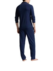 Polo Ralph Lauren Blue Cotton Interlock Shirt & Bottoms Pyjamas Set - Image 4 of 8