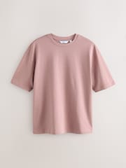 Blue/Pink/Green Regular Fit Heavyweight T-Shirts 3 Pack - Image 7 of 9