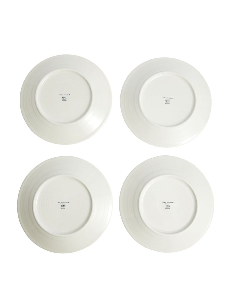 Royal Doulton Set of 4 1815 Bright Dinner Plates - Image 4 of 4