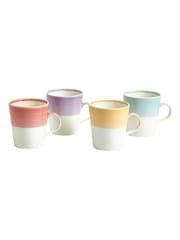 Royal Doulton Set of 4 1815 Bright Mugs Grande - Image 1 of 4
