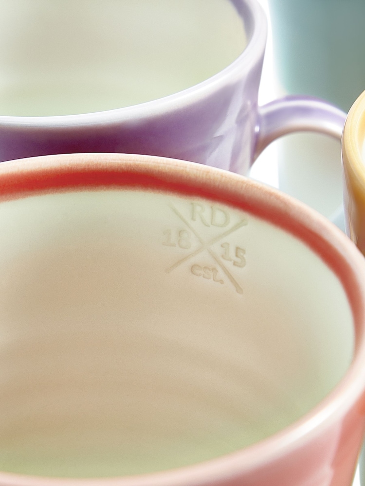 Royal Doulton Set of 4 1815 Bright Mugs Grande - Image 4 of 4