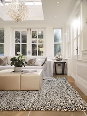 Origins Cream Rocks Shaggy Rug - Image 1 of 5