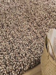 Origins Cream Rocks Shaggy Rug - Image 4 of 5