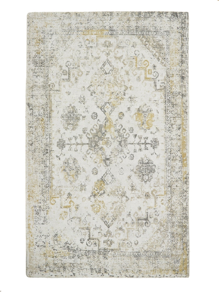 Origin Rug Collection. Yellow Vogue Rug - Image 2 of 5