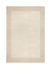 Origin Rug Collection. Cream Borders Wool Rug - Image 3 of 6