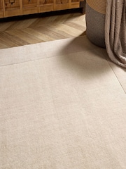 Origin Rug Collection. Cream Borders Wool Rug - Image 4 of 6