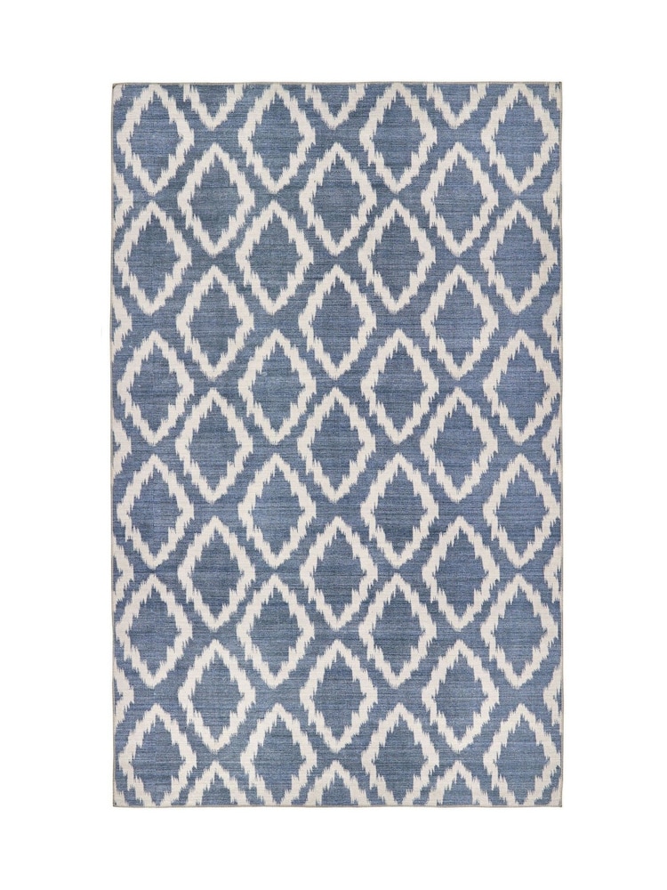 Origin Rug Collection. Blue Washable Como Rug - Image 2 of 5
