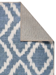 Origin Rug Collection. Blue Washable Como Rug - Image 3 of 5