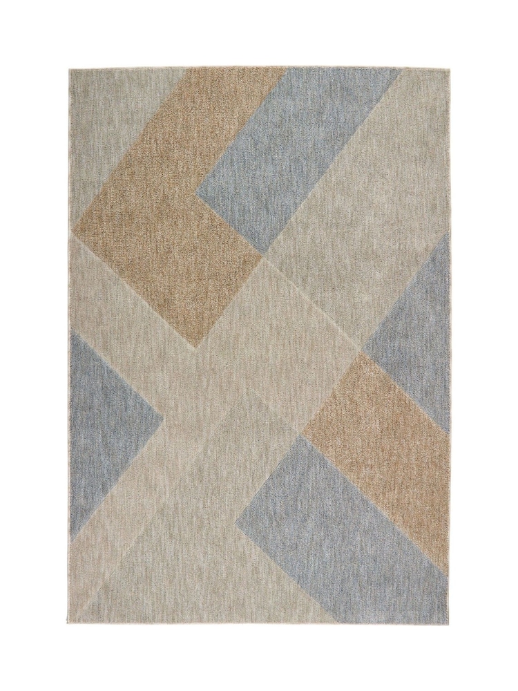 Origin Rug Collection. Blue Easy Care Notion Rug - Image 2 of 4