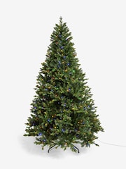 Green Collection Luxe Grand Fir Pre Lit Voice 8ft Activated Christmas Tree - Image 8 of 8