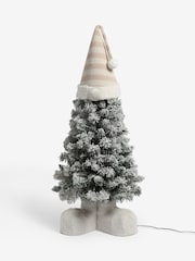 White 3ft Gonk Pre Lit Snowy Christmas Tree - Image 7 of 7