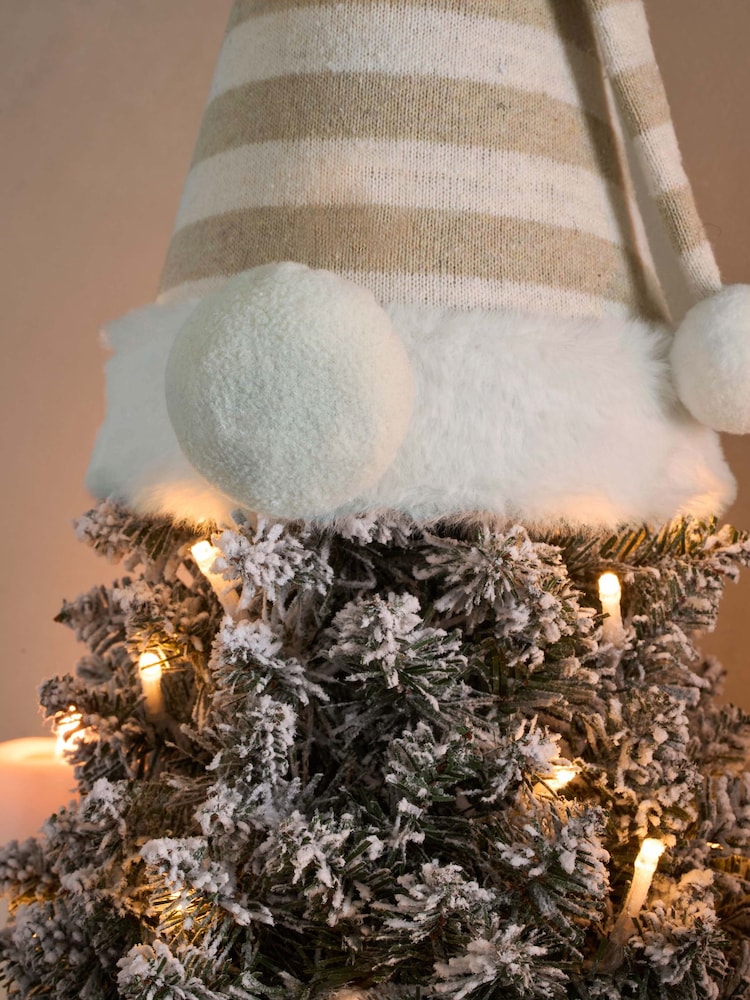 Natural 1.5ft Gonk Pre Lit Snowy Christmas Tree - Image 2 of 7 Natural 1.5ft Gonk Pre Lit Snowy Christmas Tree - Image 2 of 7