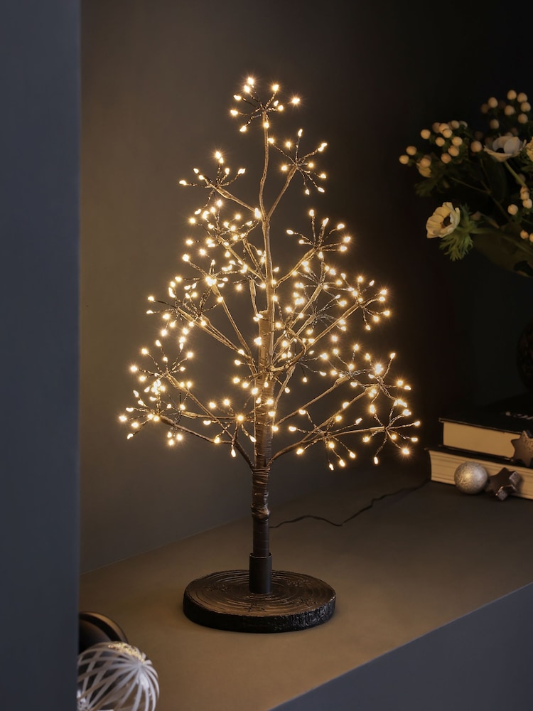 Black Twig Light 1.5ft Pre Lit Christmas Tree - Image 1 of 6