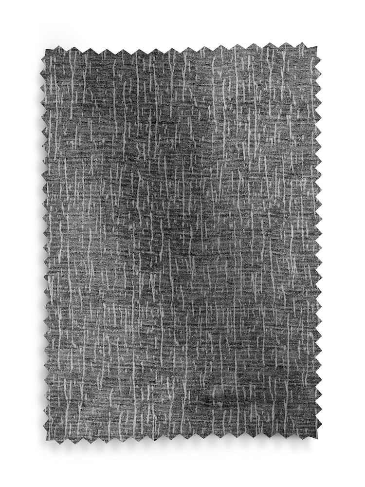 Grey Mid Ready Made Blackout Roman Blinds With Heavyweight Chenille - Image 8 of 8