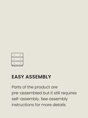 Dark Natural Bronx Oak Effect Large Sideboard - Image 4 of 9