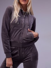 Juicy Couture Grey Robertson Classic Jacket - Image 1 of 4