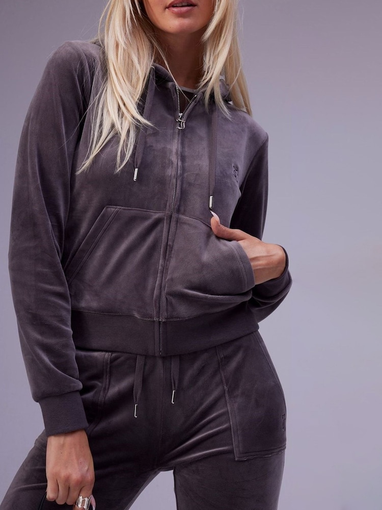 Juicy Couture Grey Robertson Classic Jacket - Image 1 of 4