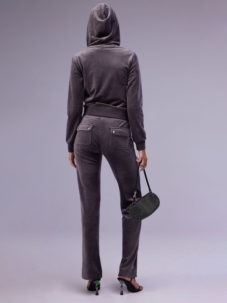 Juicy Couture Grey Robertson Classic Jacket - Image 2 of 4 Juicy Couture Grey Robertson Classic Jacket - Image 2 of 4