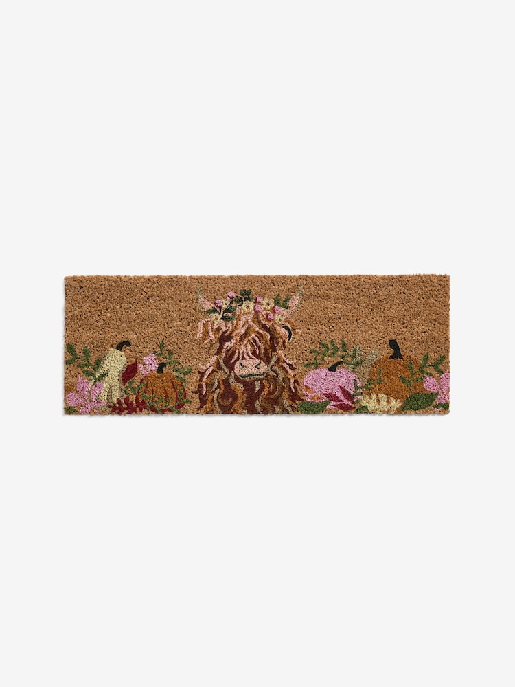 Natural Pumpkin Patch Hamish Coir Doormat - Image 11 of 11