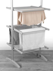 Beldray Grey Three Tier Heated Airer - Image 4 of 5