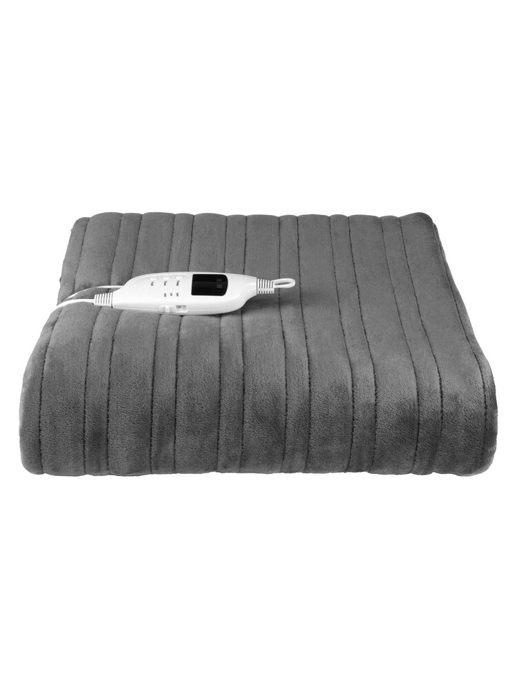Kleeneze Grey Heated Throw - Image 1 of 6