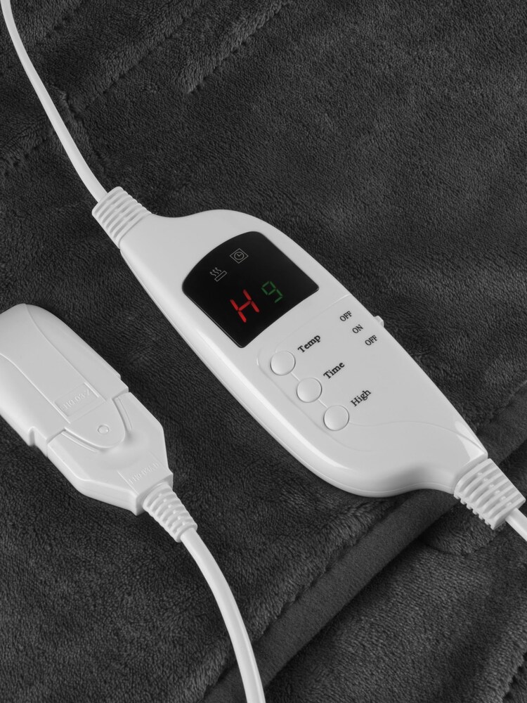 Kleeneze Grey Heated Throw - Image 2 of 6