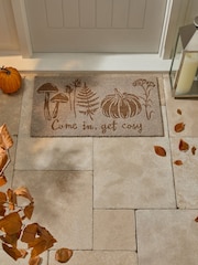 Autumnal Get Cosy Slogan Coir Doormat - Bild 3 von 8