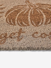 Autumnal Get Cosy Slogan Coir Doormat - Bild 6 von 8