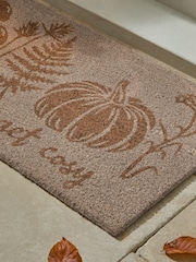 Autumnal Get Cosy Slogan Coir Doormat - Bild 8 von 8