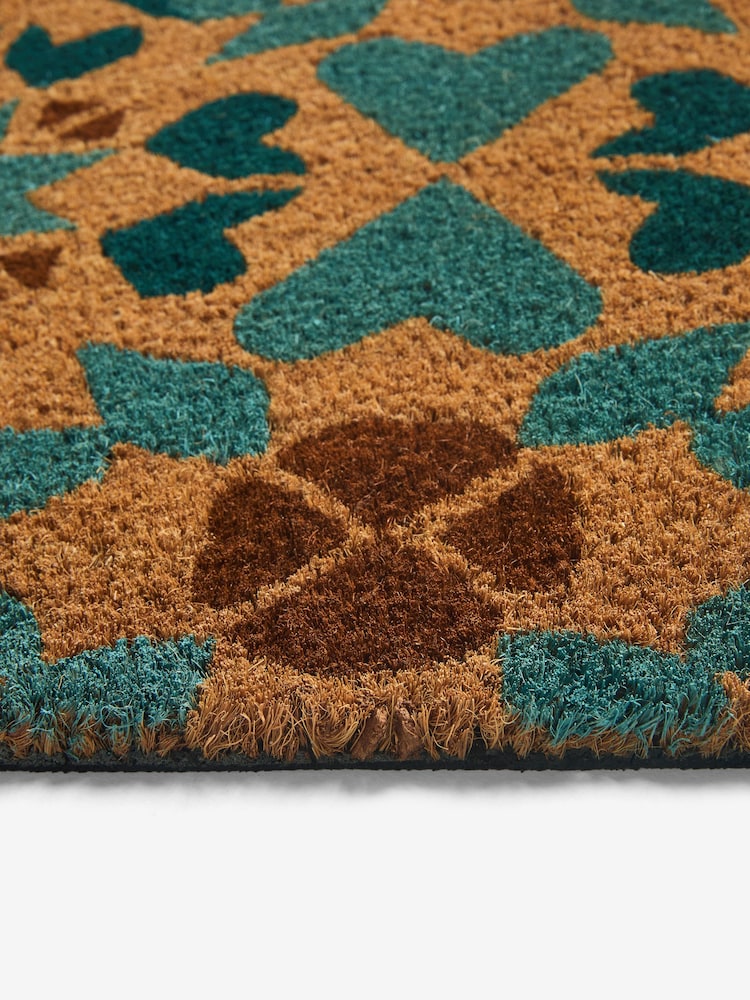 Pink Bright Tile Coir Doormat - Image 6 of 6 Pink Bright Tile Coir Doormat - Image 6 of 6