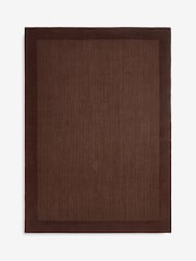 Brown Florence Border Rug - Image 5 of 5