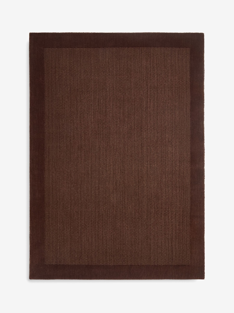 Brown Florence Border Rug - Image 5 of 5