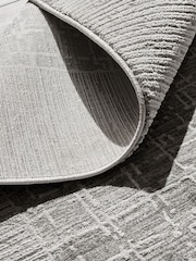 Silver Blair Border Rug - Image 5 of 6