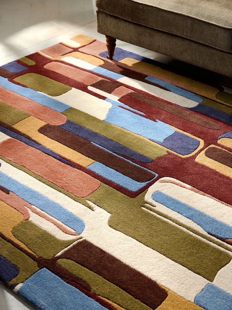 Multi Bright Kenny Abstract Rug - Image 2 of 5 Multi Bright Kenny Abstract Rug - Image 2 of 5