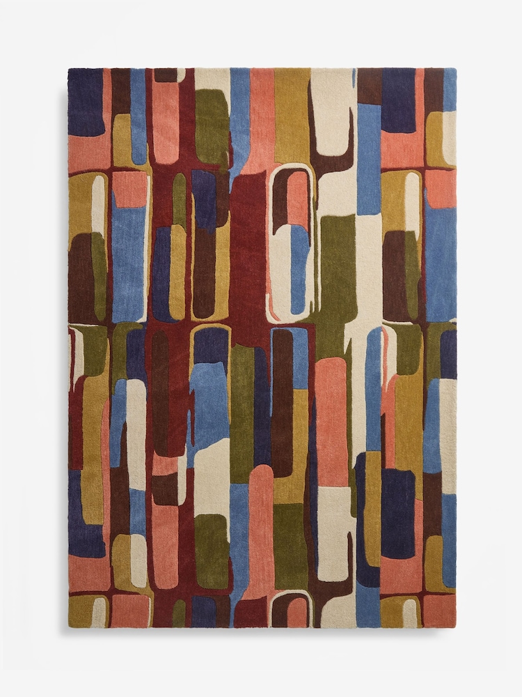 Multi Bright Kenny Abstract Rug - Image 5 of 5 Multi Bright Kenny Abstract Rug - Image 5 of 5