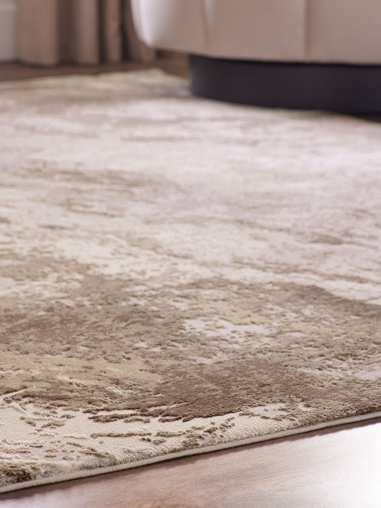 Silver Chic Mineral Effect Rug - Image 2 of 4 Silver Chic Mineral Effect Rug - Image 2 of 4