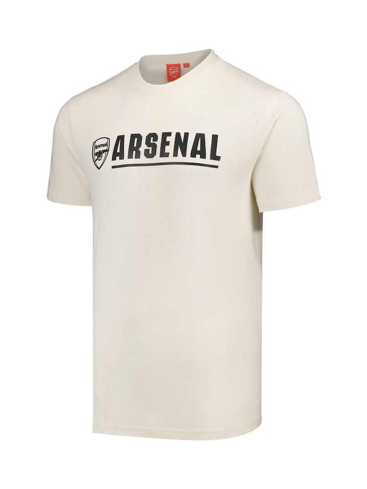 Fanatics Arsenal Graphic 100% Cotton Brown T-Shirt - Image 3 of 3 Fanatics Arsenal Graphic 100% Cotton Brown T-Shirt - Image 3 of 3