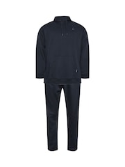 BadRhino Big & Tall Blue Hoodie and Cargo Joggers Set - Image 3 of 7